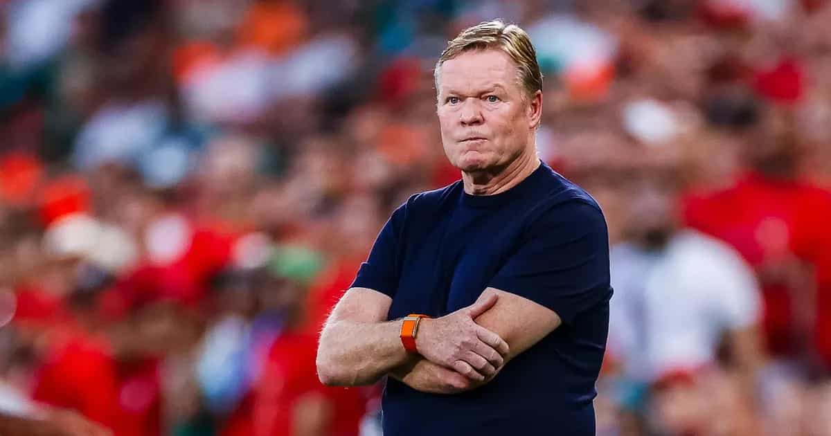Ex-atacante mundial fileira Ronald Koeman: “Esta não é a identidade holandesa”