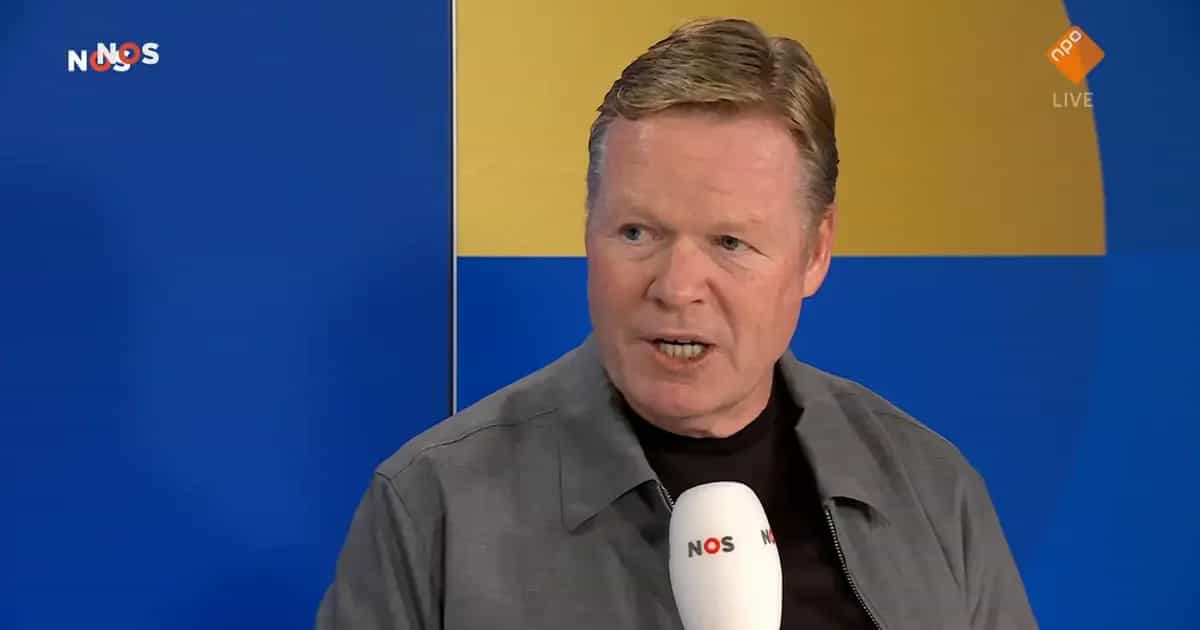 Koeman: 'Hij accepteert zijn rol bij Oranje, maar ik weet niet voor hoelang'