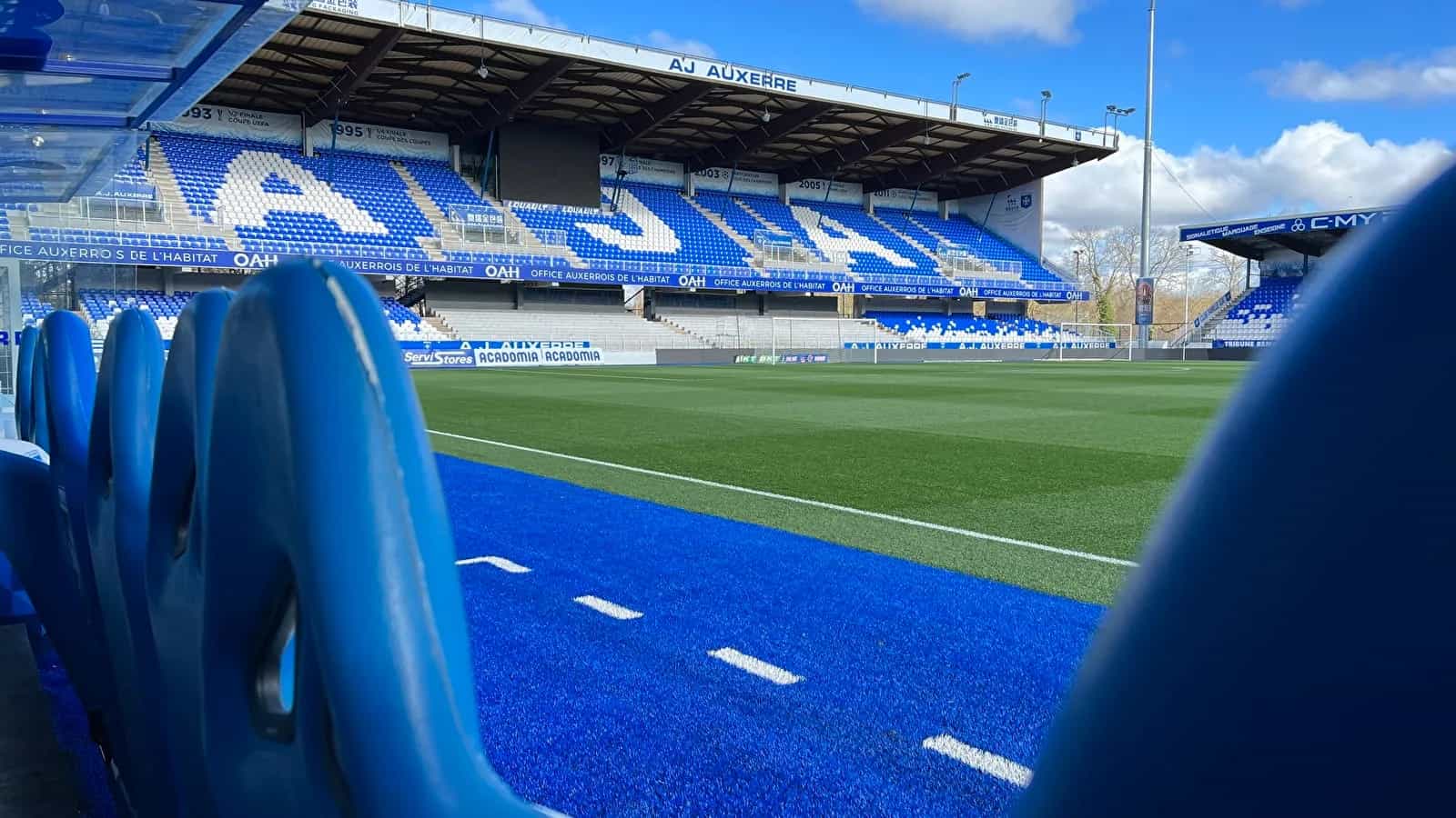 Leuke presentatie Fredrik Oppegård in Auxerre