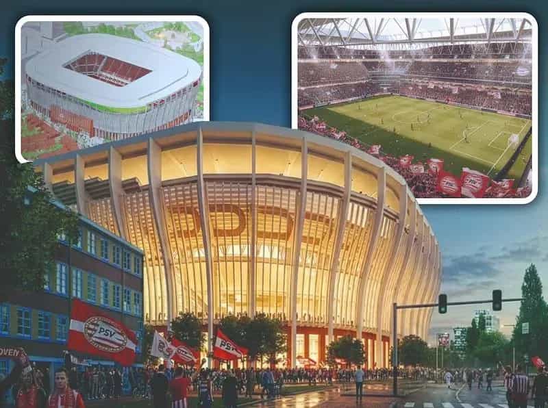 Commissarissen PSV duidelijk: 'Het wordt geen stadion met gouden kranen'