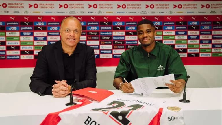PSV neemt bijzonder besluit over transfervrije Boadu