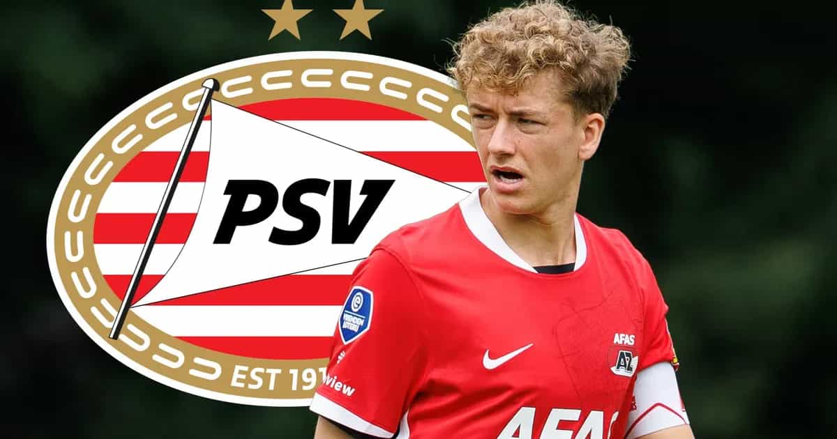 Por essa razão, Sven Mijnans prefere o PSV em vez do Ajax