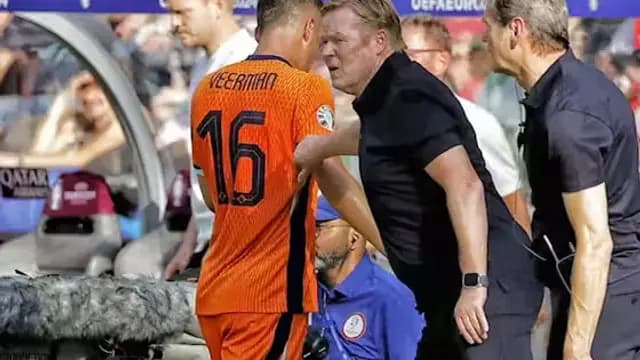 Andermaal flinke discussie over kwestie Veerman - Koeman: 'Weet je wat hij gewoon had moeten zeggen?'