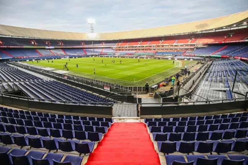Noa Lang en De Kuip