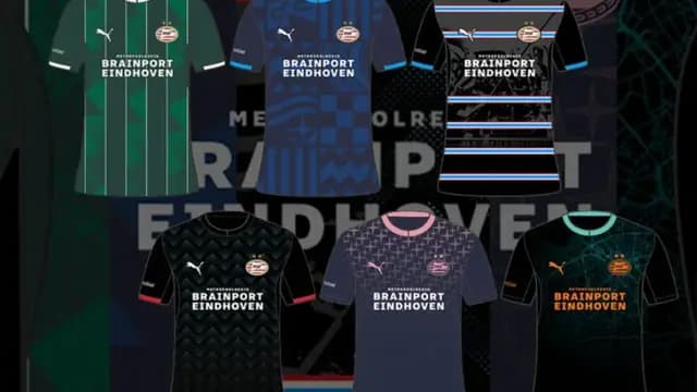 PSV-fans reageren kritisch op eerste creaties nieuwe uitshirt seizoen 2026-2027